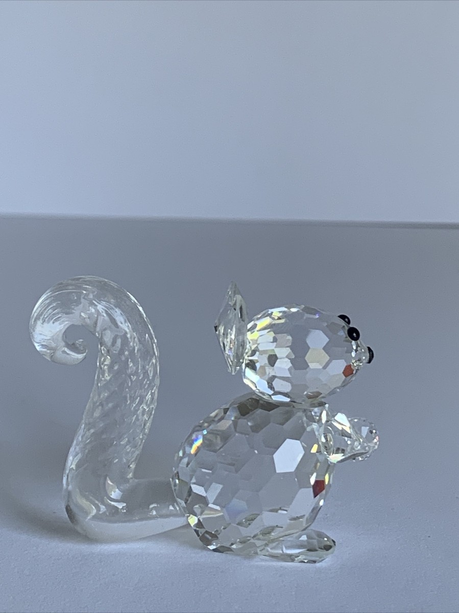 ASFOUR Crystal Squirrel Figurine Green Made In Egypt NIB | eBay