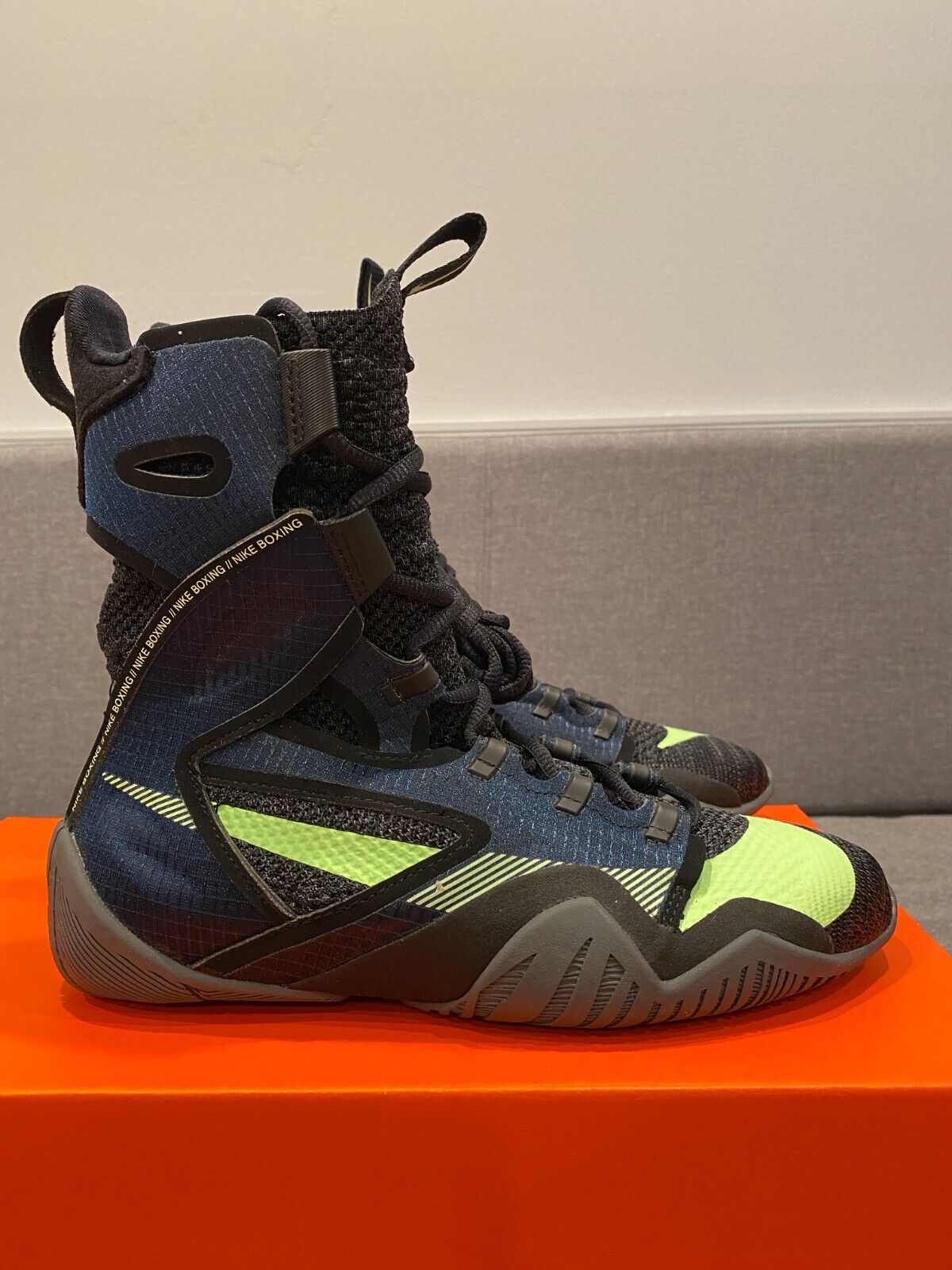 código Morse haz Decepción Nike HyperKO 2 Boxing Shoes Boots BNIB Men 8.5 US - Rare! C12953 | eBay