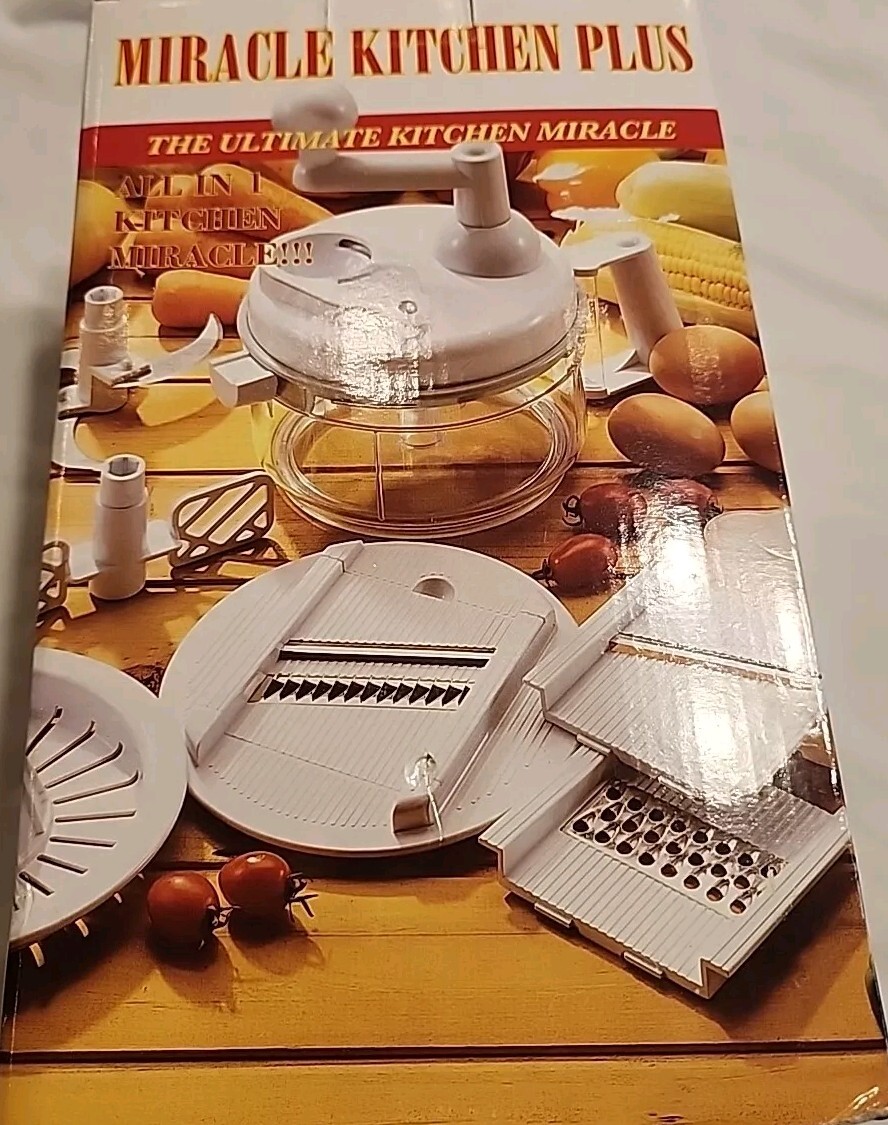 MIRACLE KITCHEN PLUS IN KITCHEN TOOL CHOPPING BLENDING SHREDDING SLICING - Main Image
