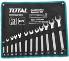 Total 12 Piece Combi Spanner Set 6mm - 32mm