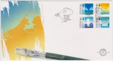 Netherlands FDC 2006, Dutch Products, Glass Guild, Revolt chair, Energy-saving b