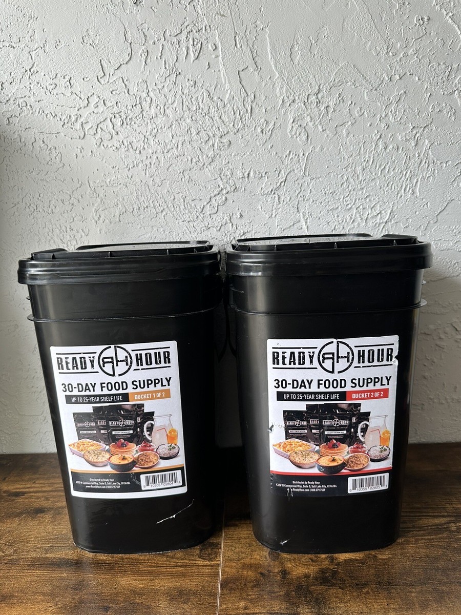 READY HOUR 4週間の非常食 - 284食分 - 30日 4-Week Emergency Food Supply - 284 Servings - 30 Days READY HOUR 4-Week Emergency Food Supply - 284 Servings - 30 Days