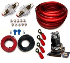 12v Dual Battery Charge Isolator Wiring Kit Fuses And Fuse Holder 150a 80a