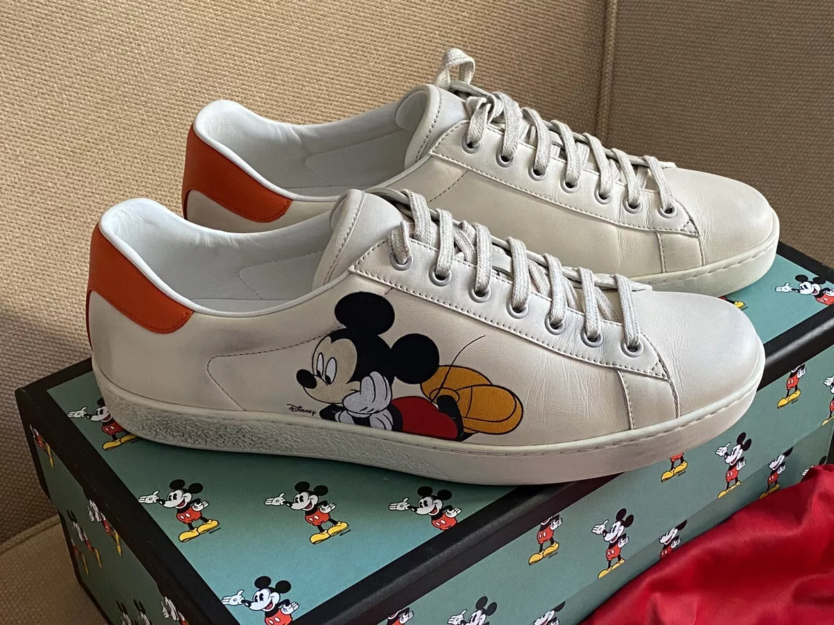 Unboxing review: high quality replica of Gucci x Disney Mickey Mouse Ace  Sneaker - YouTube