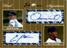 2007 Adam Ottavino * Eric Patterson *  Autograph Rookie GOLD Auto #/10