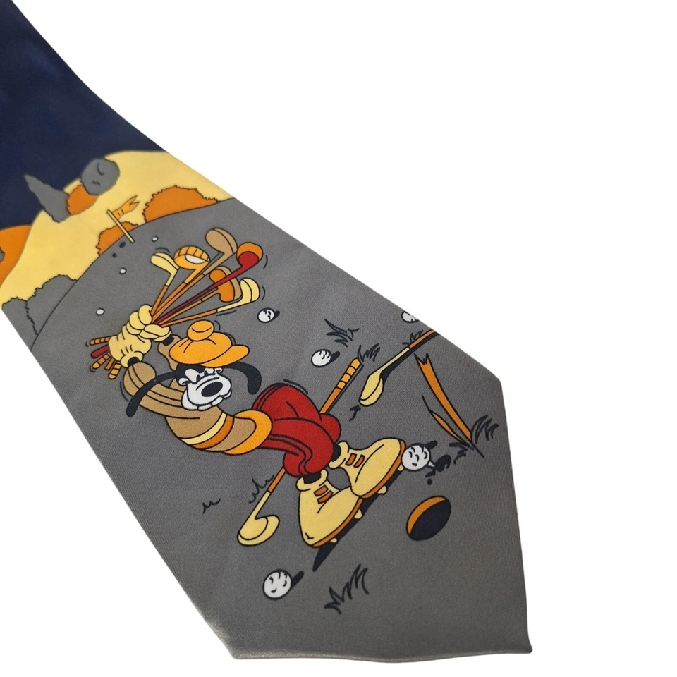 Gravata de golfe pateta batendo sol nos olhos humor novidade - Imagem 3 de 4