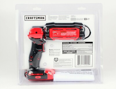 craftsman v20 20-volt max 700-lumen led rechargeable power tool flashlight Work Light, Cordless Handheld Portable Led Light, 350/700 Lumens Hanging Work Light, Only (CMCL050B) the light can be easily mounted in various positions CRAFTSMAN V20 20-volt Max Lithium