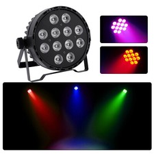 12 LED 120W RGBW PAR64 Light DMX DJ Stage Light 4IN1 Color Mixing Wash Effect US