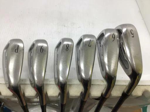 MIZUNO T-ZOID MX-15 NICK FALDO 6PC R-FLEX IRONS SET GOLF CLUBS - Image 2 of 4