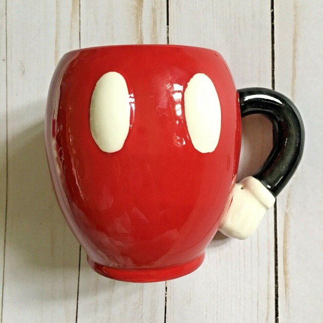 Zak Designs MMPC1592 Disney Coffee Mugs Sculpted Mickey Mouse for sale