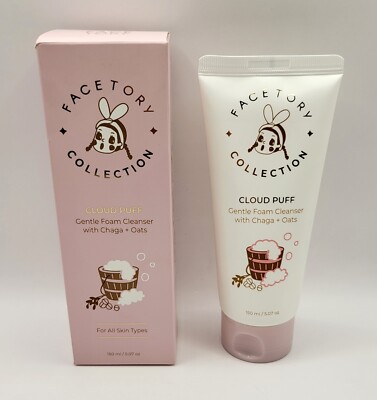 FaceTory Collection CLOUD PUFF Gentle Foam CLeanser - 5.07oz - w/ Chagall & Oats