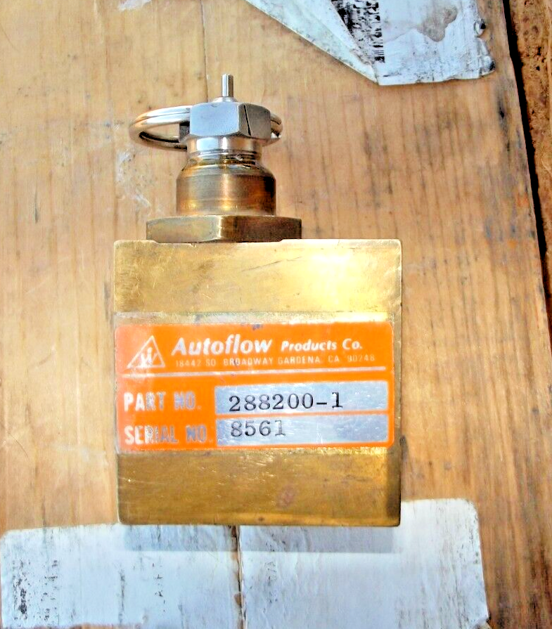 AutoFlow SAFETY RELIEF VALVE 2882001 eBay