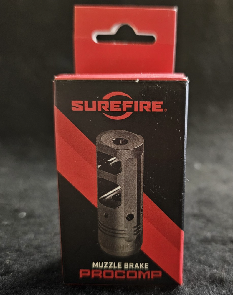 Surefire Procomp 556 1/2-28 RH Muzzle Brake in Black