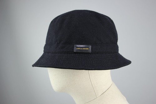 Italy Wool Bucket Hat Cap Sz 56 cm 