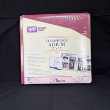 Strap/Hinge Album 12" X 12" Westrim Crafts Hardcover Book Memories Forever New