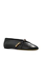 MOSCHINO Black Ballerinas New Authentic