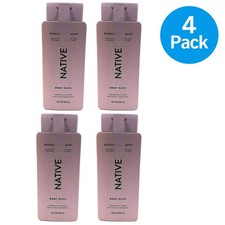 Native Body Wash Eucalyptus  Mint Sulfate Free Clean Ingredients 18 oz 4 Pack