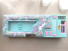 SMIGGLE POP OUT CALCULATOR PENCIL CASE - BRAND NEW - GIRLS OR BOYS 26 X 9 X 3 CM