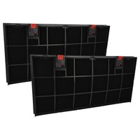 2 Aktivkohlefilter FüR Ebd 8718868949592 615004467 AS-AZKF100 Dunstabzug
