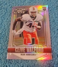 2015 Panini Prizm Draft Picks Clive Walford Miami Silver Prizm #109