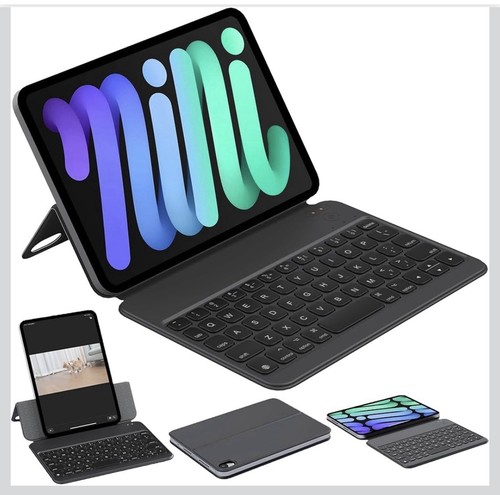 HOU Keyboard Case for iPad mini 7th (A17 Pro, 2024) & 6th (2021)