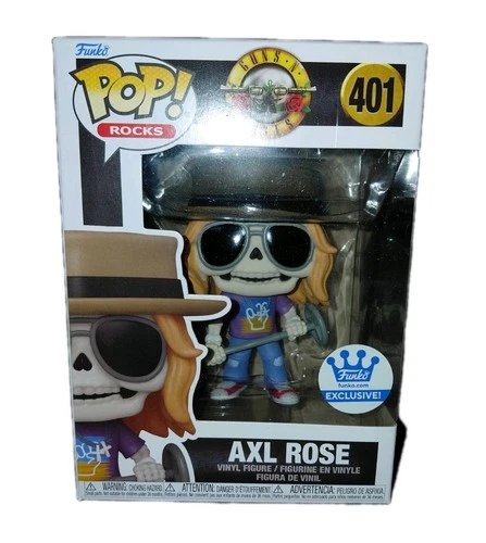 Axl Rose Funko Pop Rocks: Guns N Roses #401 (Skeleton) Exclusive