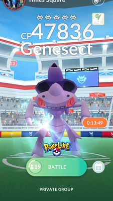 #ad Genesect Chill amp; Burn Drive Remote Raid Invite Pokemon Go EASY WIN $1.99