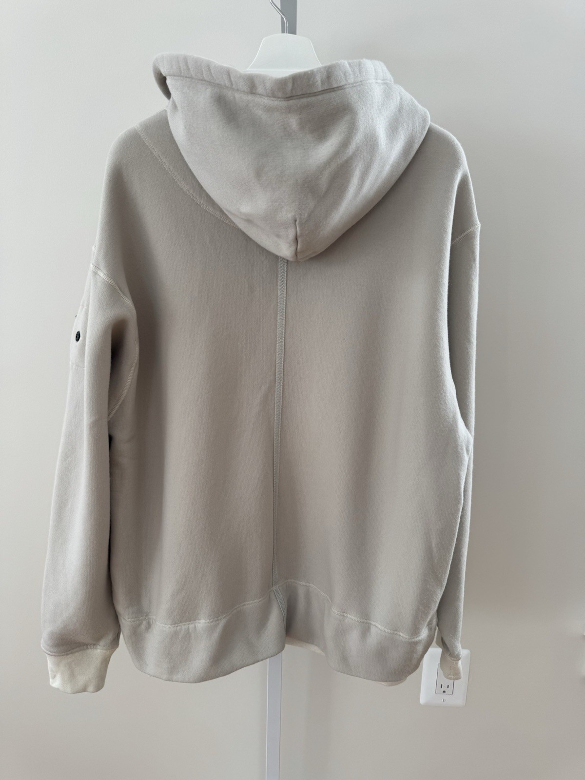 Stone Island Shadow Project logo-patch hoodie Cre… - image 11