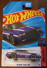 Hot Wheels 2026 Treasure Hunt '87 Buick Regal GNX Purple HW Nightspeed #1/10 NEW