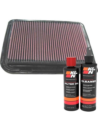K&N 33-2452 Filtri Aria Sostitutivi Auto, Lavabile e Riutilizzabile