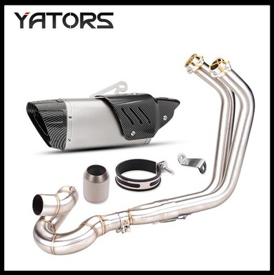  Exhaust System Header Pipe For Kawasaki 650 2012-2023 Ninja Z650 ER6N
