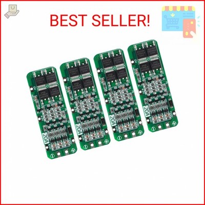 DIANN 4pcs 3S BMS 18650 Lithium Battery Protection Board Li-ion Charger Protecti