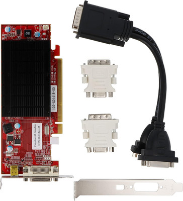 Products Radeon 6350 SFF 1GB DDR3 3M DMS59 with 2X DVI-I to VGA Adapter Graphics