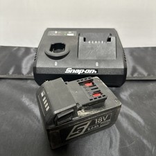snap on Ctc141a Charger With 18v 5 Ah Battery