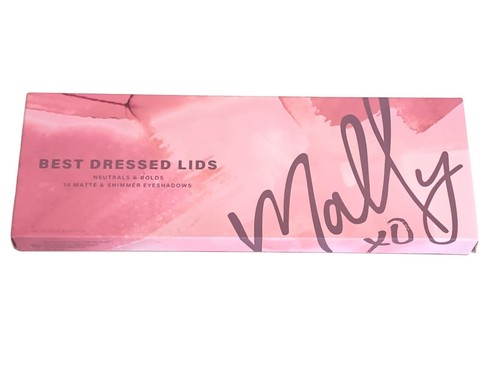 Mally Beauty Best Dressed Lids Neutrals + Bolds Matte Shimmer Eyeshadow Palette - Picture 1 of 4