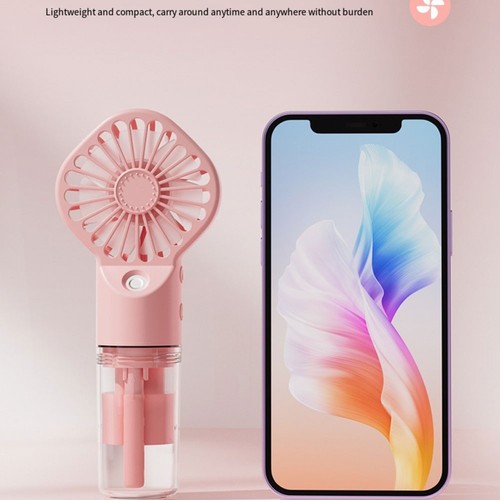 Portable Rechargeable Misting Fan Stay Cool with Spray for Outdoor Sports - Afbeelding 5 van 15