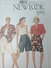 Simplicity 6563  Bermuda Shorts Top Sewing Pattern Size 8-20 Envelope Damage