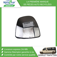Glace de rétroviseur Renault TRAFIC
