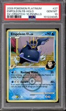 Pokemon League Promo Cross-Hatch Reverse Holo Foil Empoleon FB 27/147 PSA 10 GEM