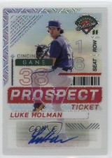 2024 Panini Prospect Edition Mojo Prizm Signatures 4/25 Luke Holman Auto 1n2n