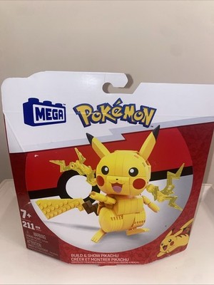 Mega Pokémon Pikachu Build & Show Building Block Set GMD31 FACTORY SEALED