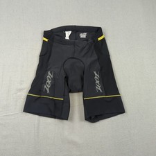 ZOOT Shorts Mens Medium Black Padded Cycling Bike Stretch
