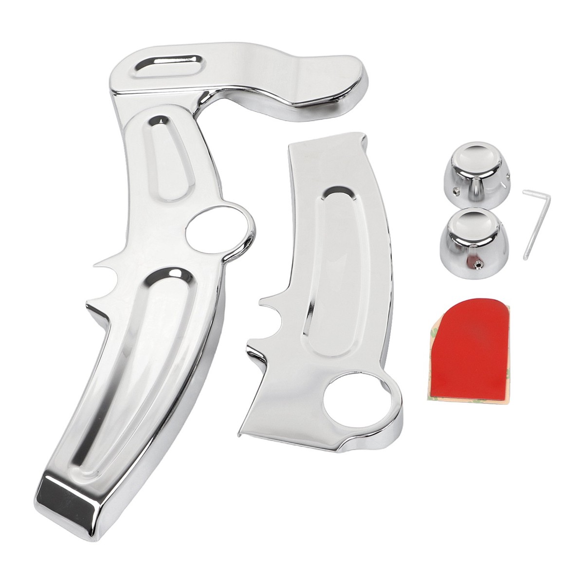 【ay❁*·】 Chrome Boomerang Frame Covers Kit Fit For Harley Breakout Heritage