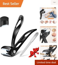 Ingrown Toenail Clippers, Edgy Nail Clipper for Thick Nails for Seniors, Slan...