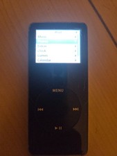 Apple iPod Nano 1st Gen 2GB Black A1137 Working