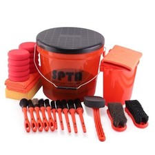 29Pcs Car Wash Bucket Set Scratch Free Detailing Bucket with Car Wash 15L