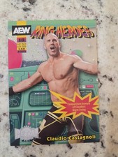 2025 UD Skybox Metal AEW Ring Heroes RH 18 OF 25 Claudio Castagnoli