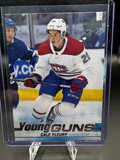 2019-20 Upper Deck - Young Guns Cale Fleury #209 (RC)