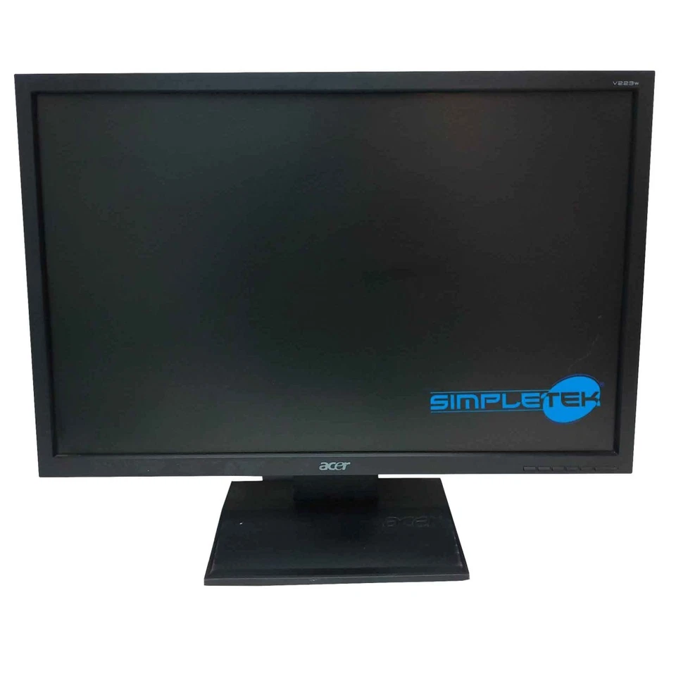Acer V223w Bildschirm 22 " 1680 X 1050 16:10 VGA DVI Vesa Bildschirm PC LCD