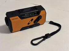 FosPower Emergency Solar Hand Crank Portable NOAA Weather Radio FOSPWB2376